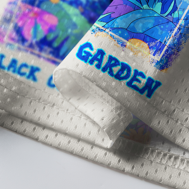 Tokyo-Tiger Cat Of The Secret Garden Mesh Jersey