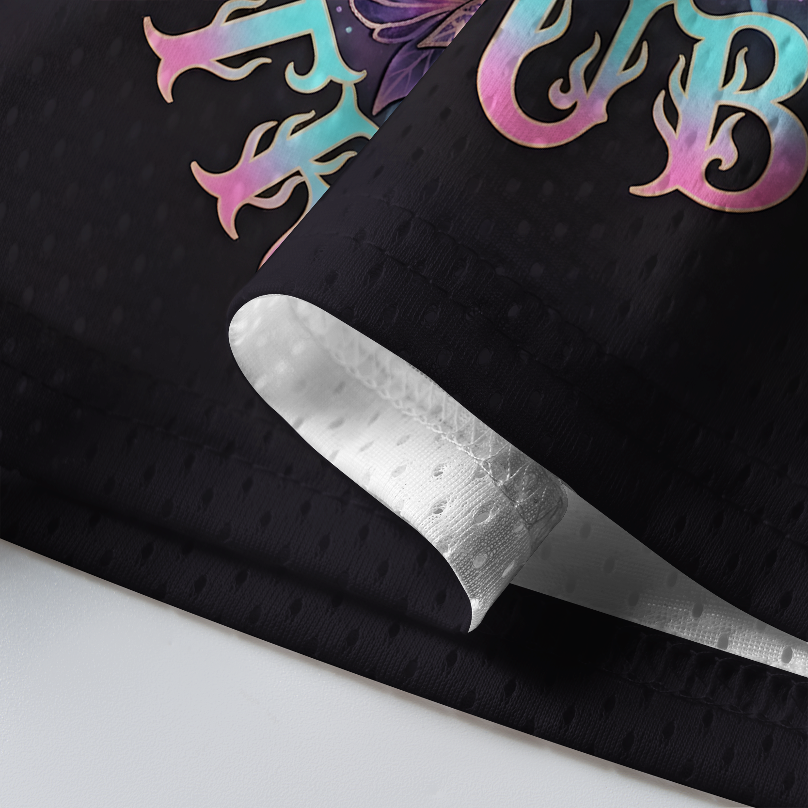 Tokyo-Tiger Double Trouble Twin Kitsune Mask Mesh Jersey