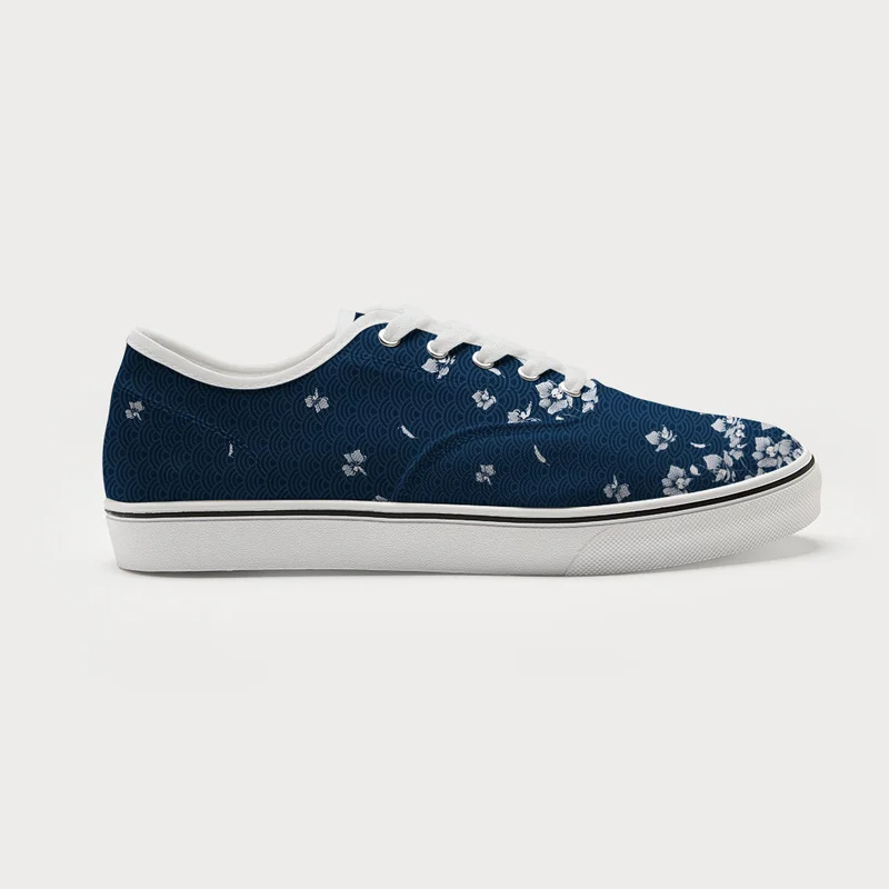 Tokyo-Tiger Falling Petals Canvas Shoes