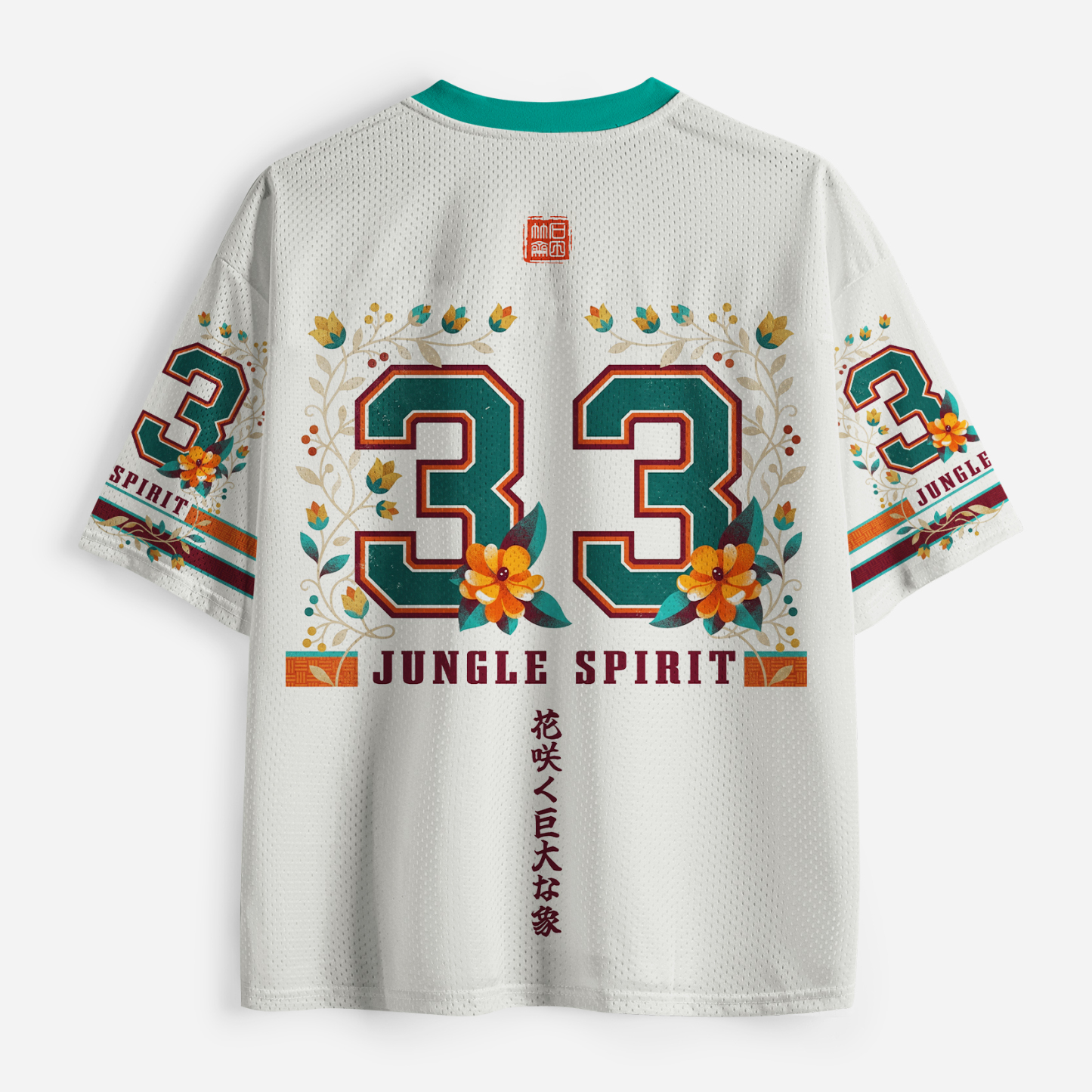 Tokyo-Tiger Leader Elephant Of The Jungle Mesh Jersey