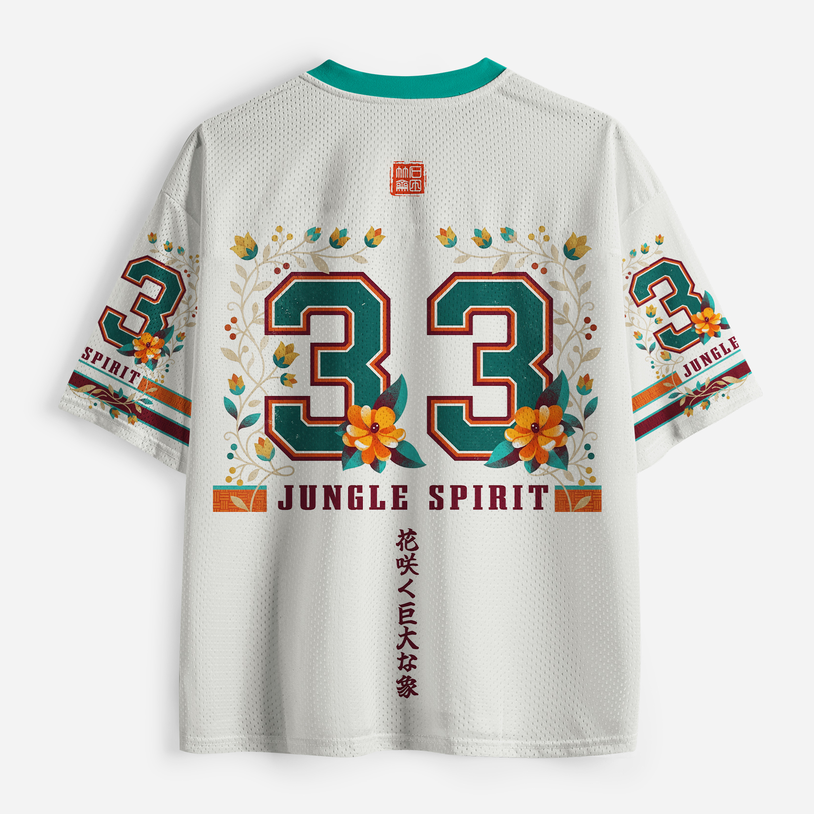 Tokyo-Tiger Leader Elephant Of The Jungle Mesh Jersey
