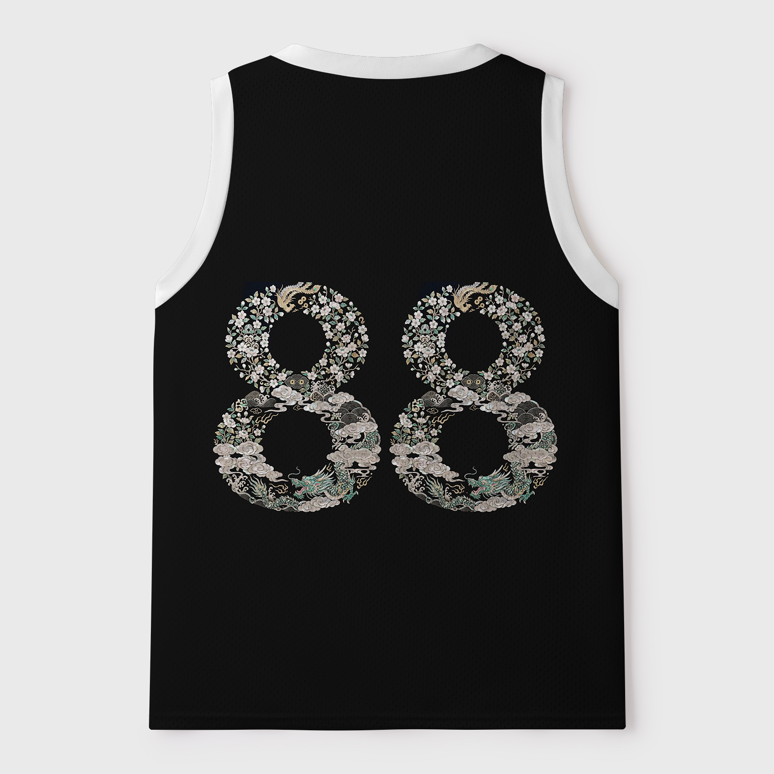 Tokyo-Tiger Celestial Dragon Of The Storm Mesh Tank Top