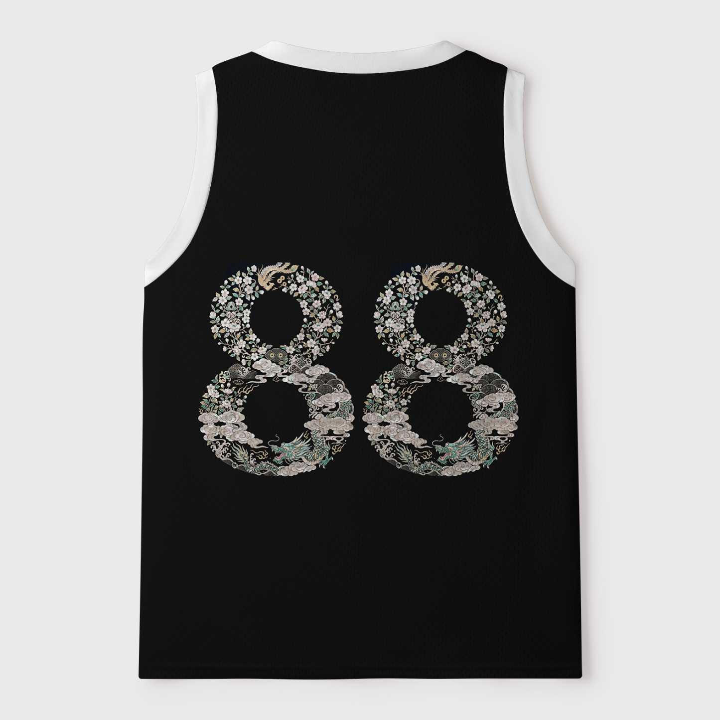 Tokyo-Tiger Celestial Dragon Of The Storm Mesh Tank Top