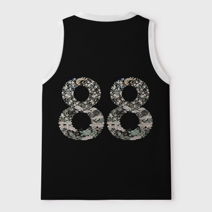 Tokyo-Tiger Celestial Dragon Of The Storm Mesh Tank Top