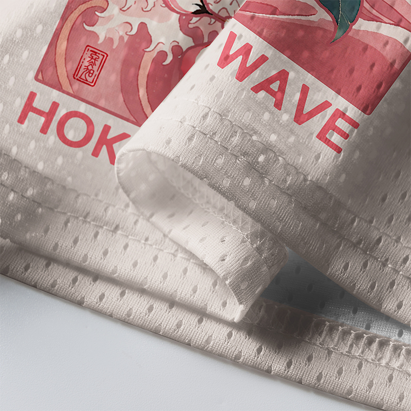 Tokyo-Tiger Hokkaido Sakura Wave Mesh Jersey
