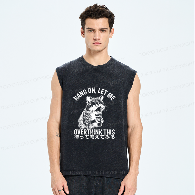 Tokyo-Tiger Overthink Raccoon Washed Tank