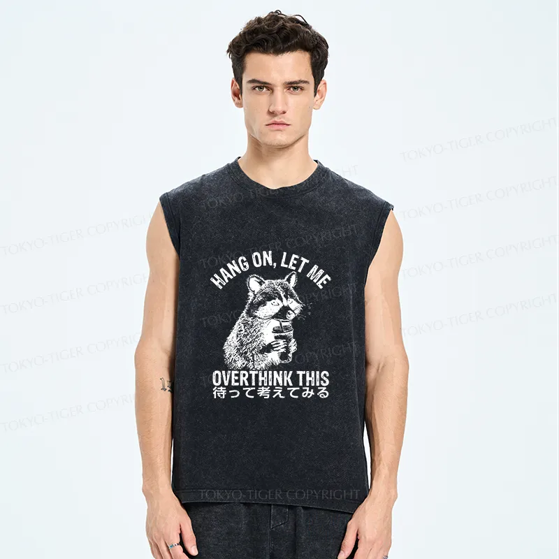 Tokyo-Tiger Overthink Raccoon Washed Tank