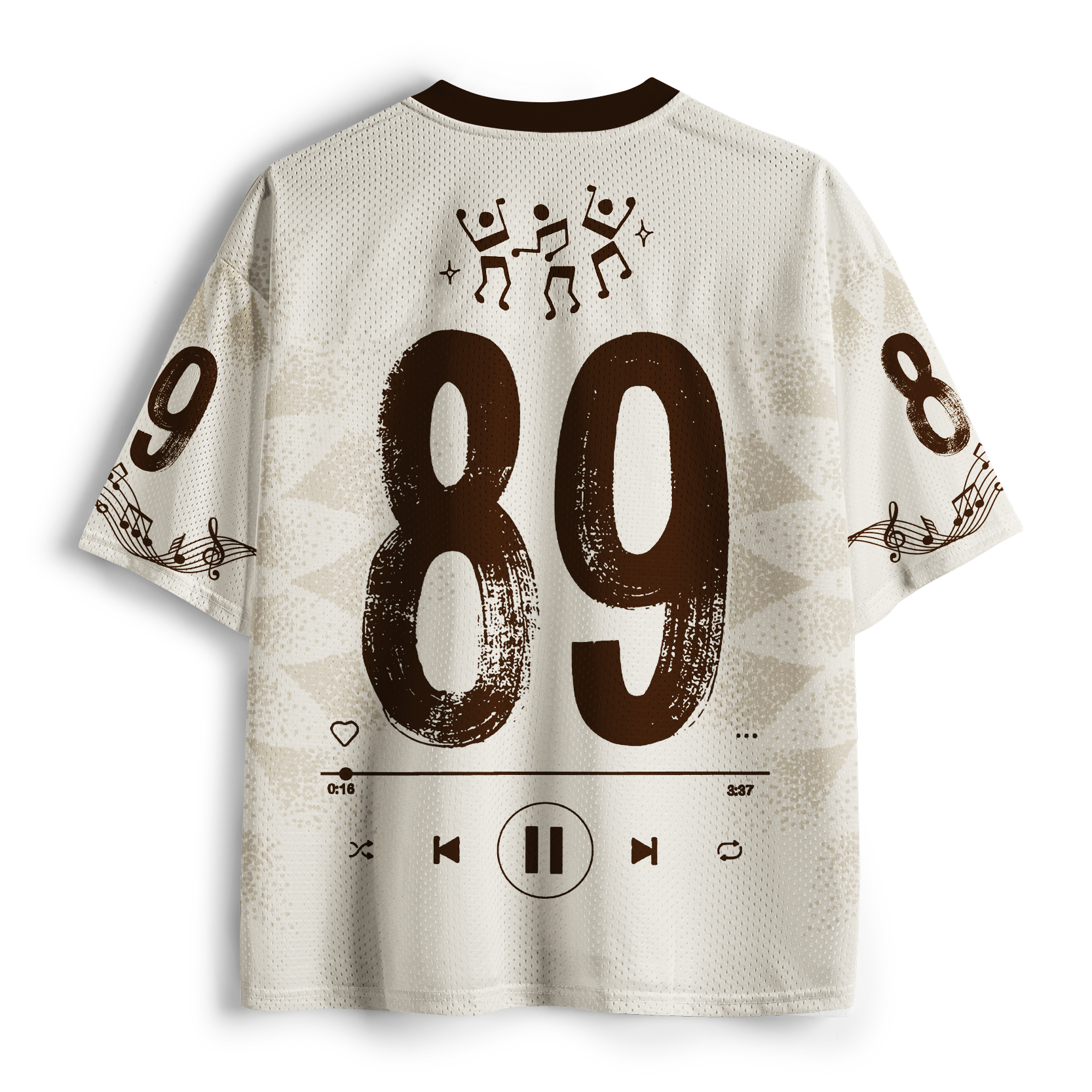 Tokyo-Tiger Music Enlightenment Retro Capybara Mesh Jersey