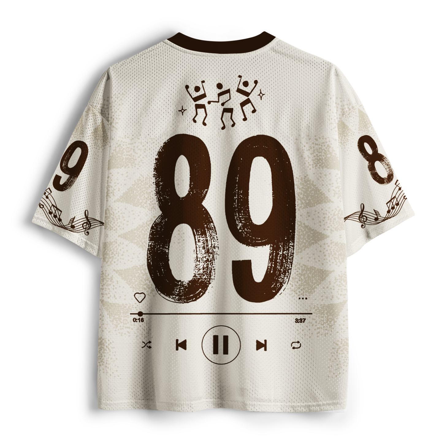 Tokyo-Tiger Music Enlightenment Retro Capybara Mesh Jersey