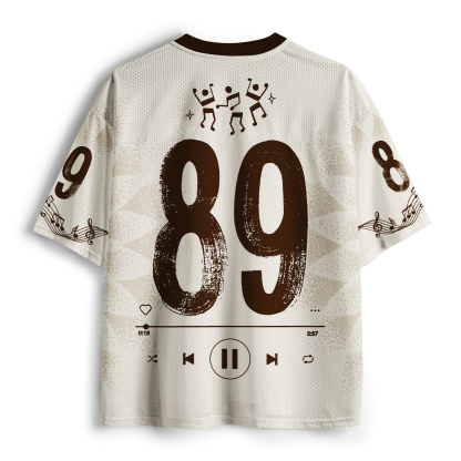 Tokyo-Tiger Music Enlightenment Retro Capybara Mesh Jersey