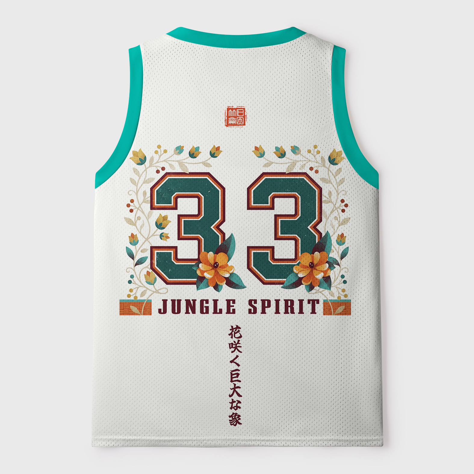 Tokyo-Tiger Leader Elephant Of The Jungle Mesh Tank Top