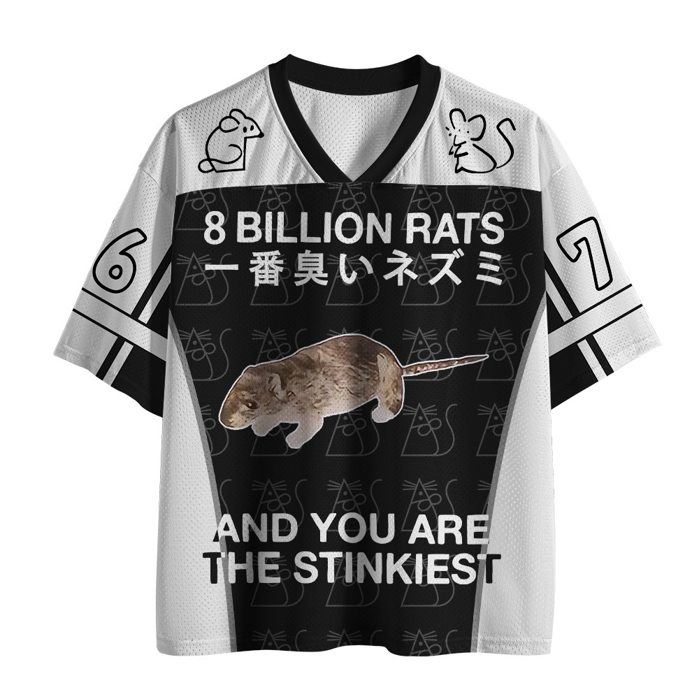Tokyo-Tiger 8 BILLION RATS Mesh Jersey