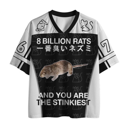 Tokyo-Tiger 8 BILLION RATS Mesh Jersey
