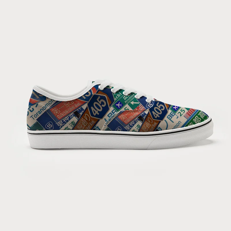 Tokyo-Tiger Japanese Urban Navigation Canvas Shoes