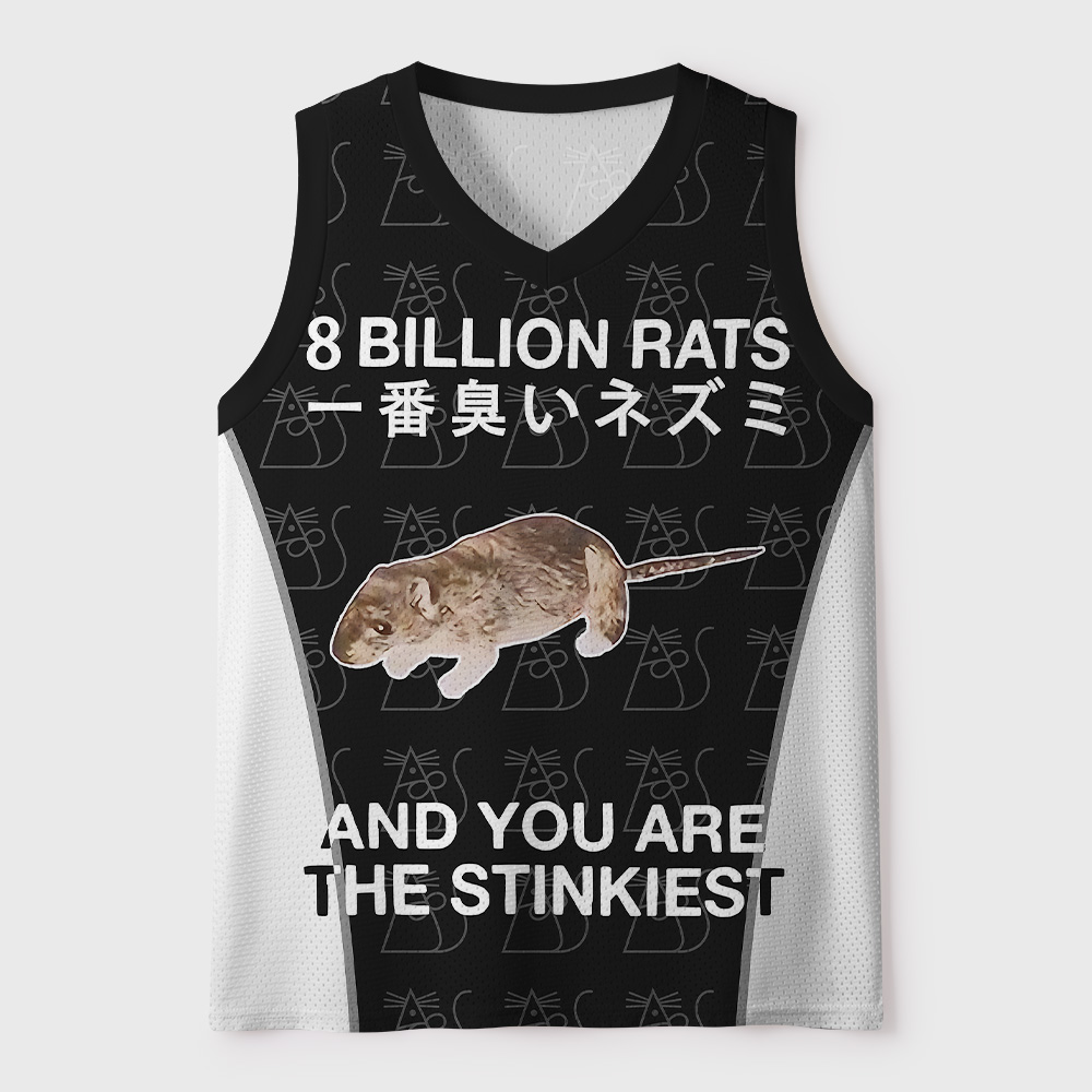 Tokyo-Tiger 8 BILLION RATS Mesh Tank Top