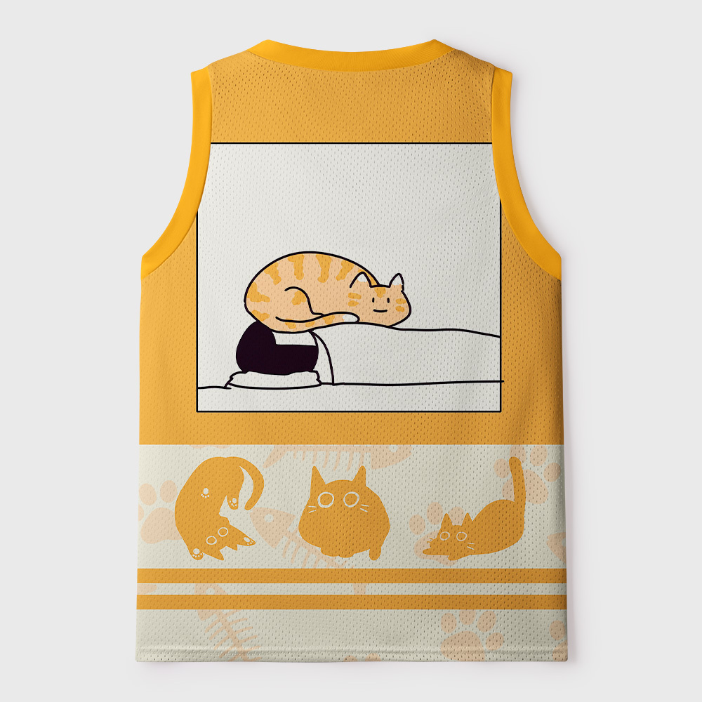 Tokyo-Tiger The Cat Of Private Space Mesh Tank Top