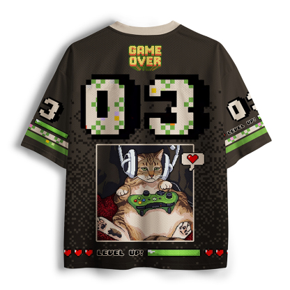 Tokyo-Tiger The Game Of Outside Cat Mesh Jersey