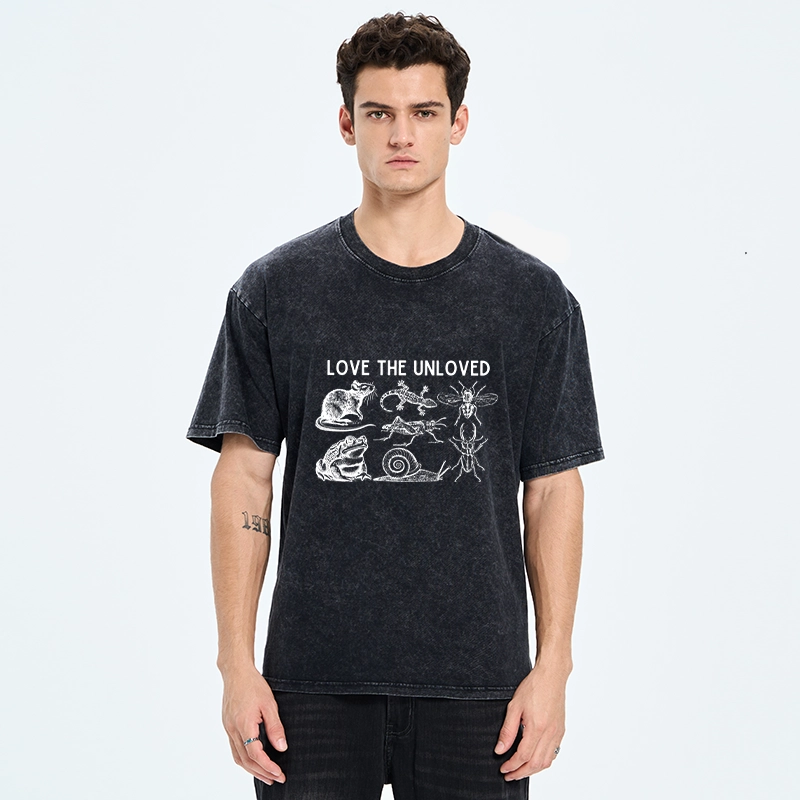 Tokyo-Tiger Embrace Every Small Critter Washed T-Shirt