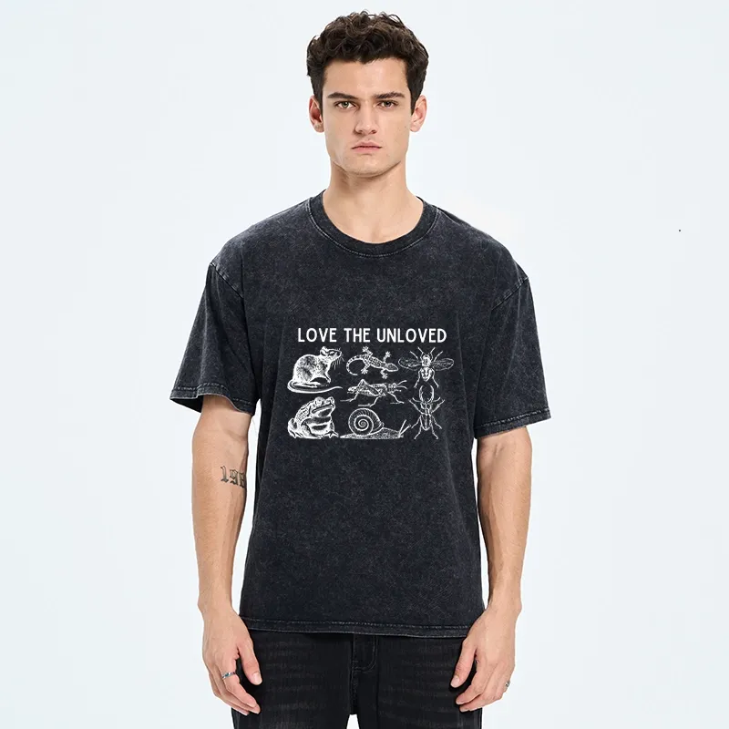 Tokyo-Tiger Embrace Every Small Critter Washed T-Shirt