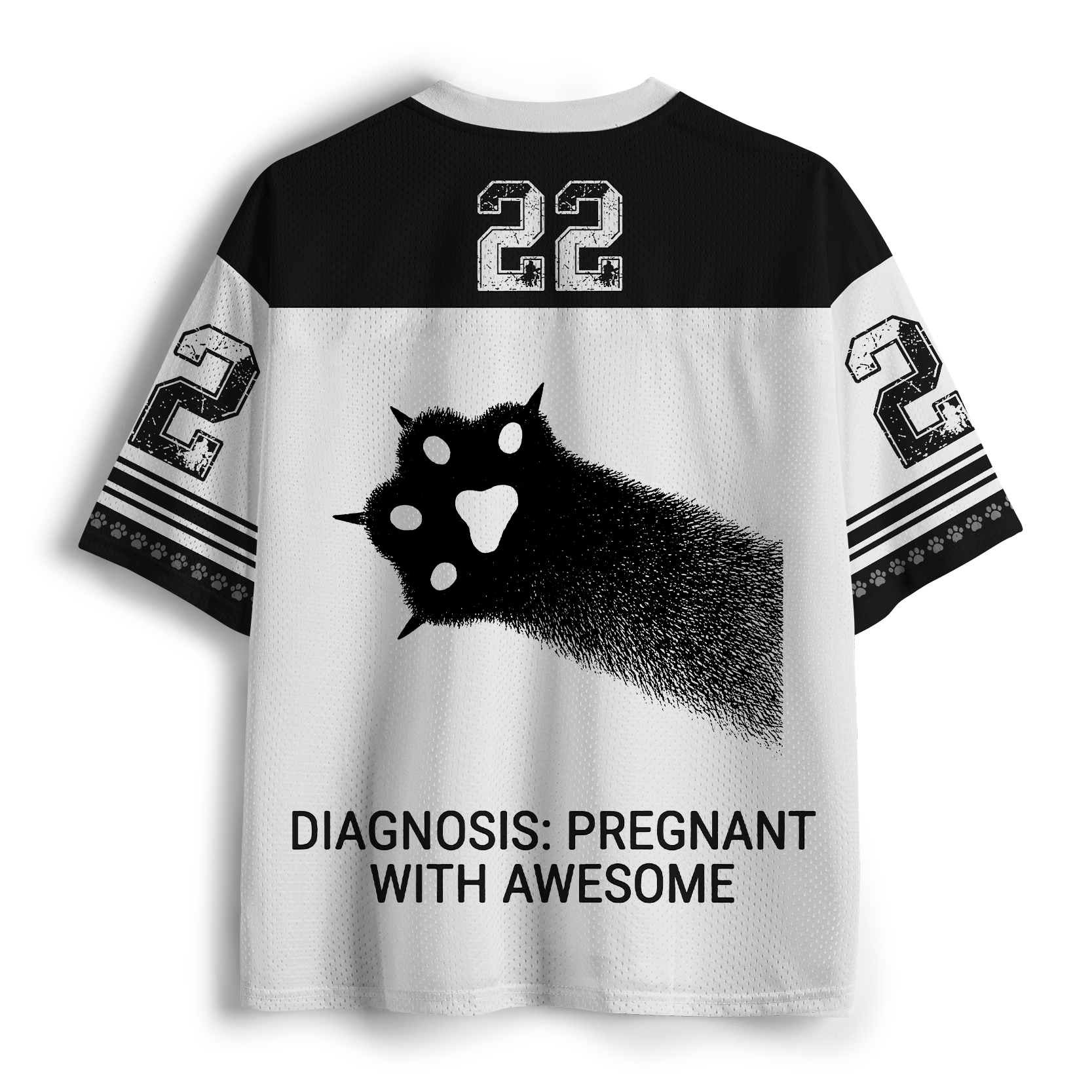 Tokyo-Tiger Hold On I See A Cat Mesh Jersey