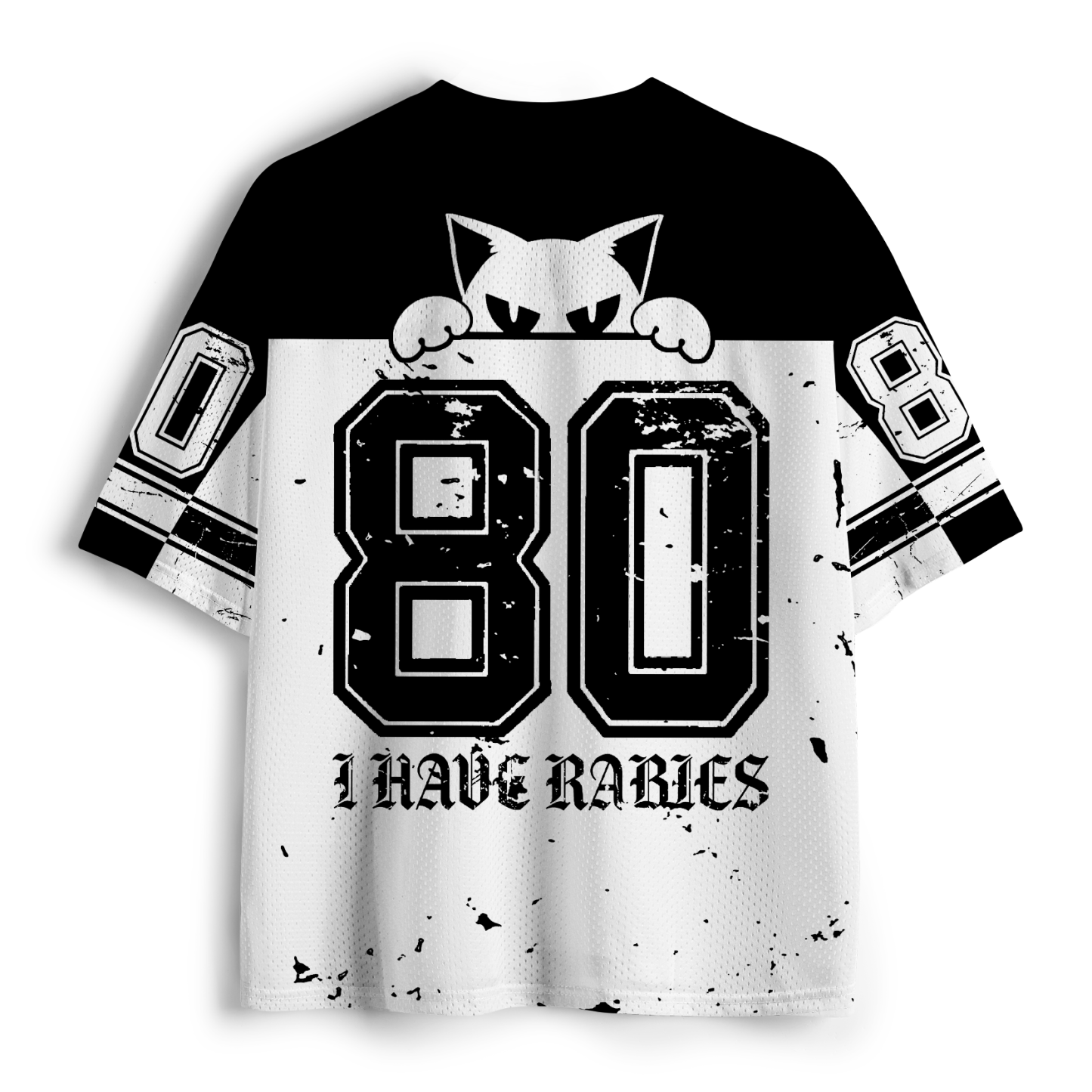 Tokyo-Tiger I Have Rabies Grumpy Persian Cat Mesh Jersey