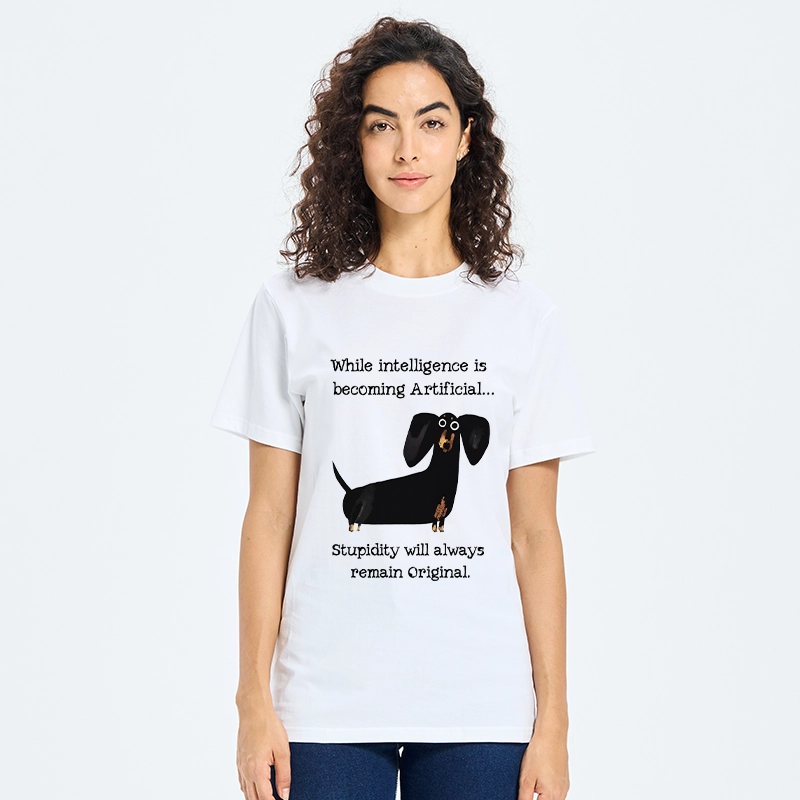 Tokyo-Tiger Dachshund Real Humor Funny Meme Classic T-Shirt
