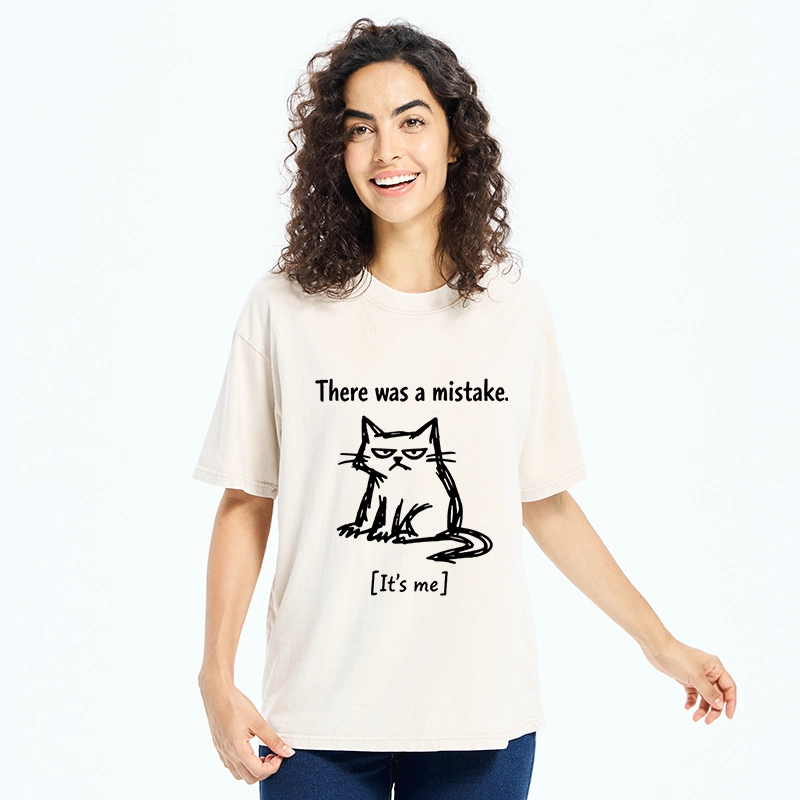 Tokyo-Tiger Mistake Cat Funny Meme Washed T-Shirt