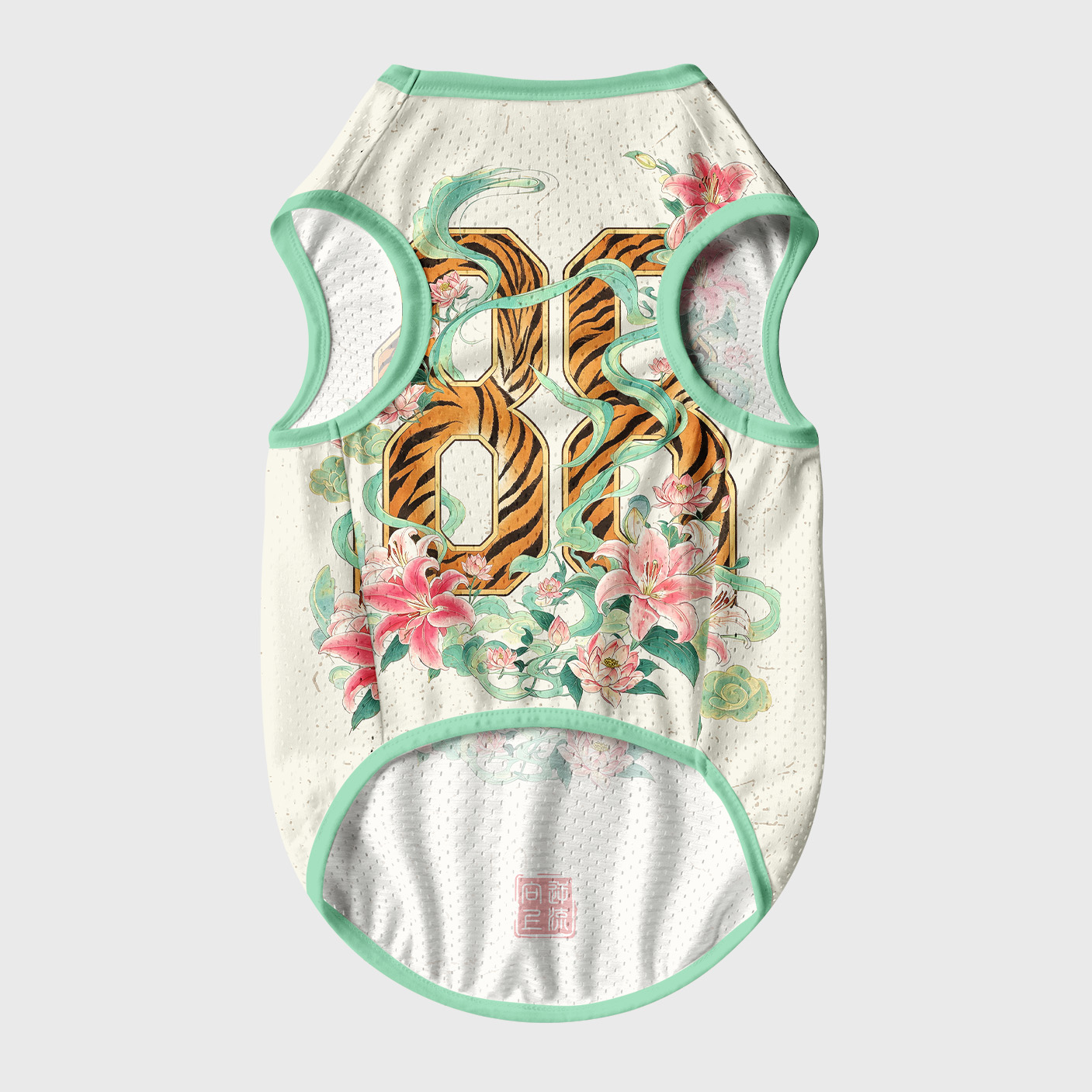 Tokyo-Tiger Japanese Lily Tiger Pet Jersey