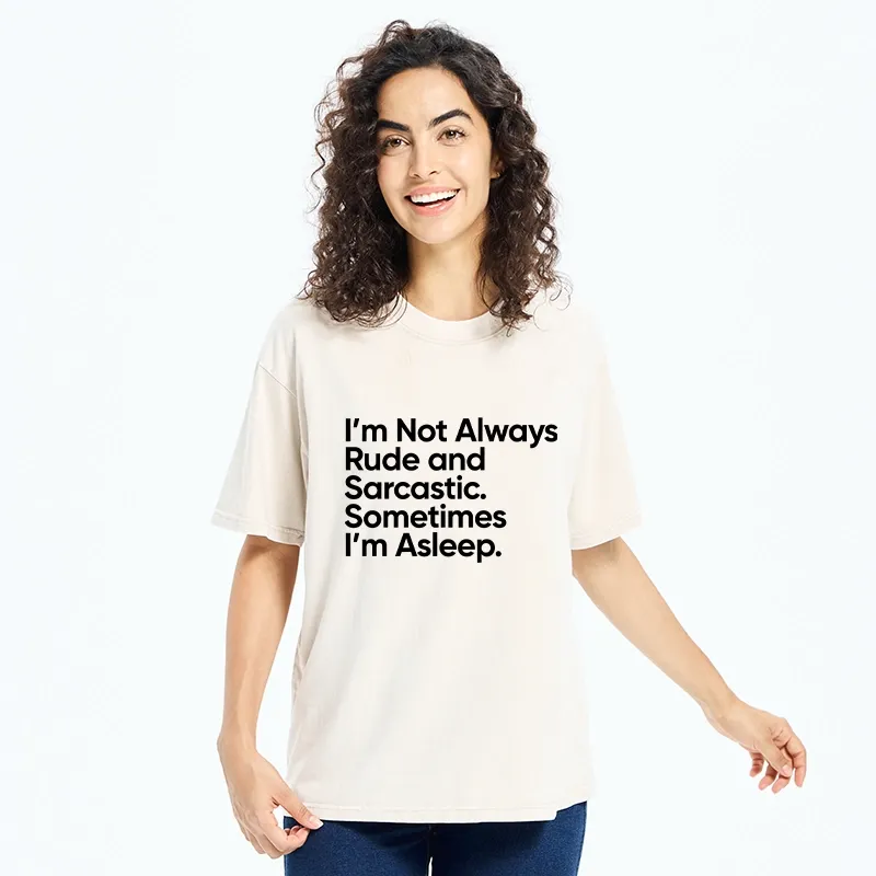 Tokyo-Tiger Sarcastic Funny Text Meme Washed T-Shirt