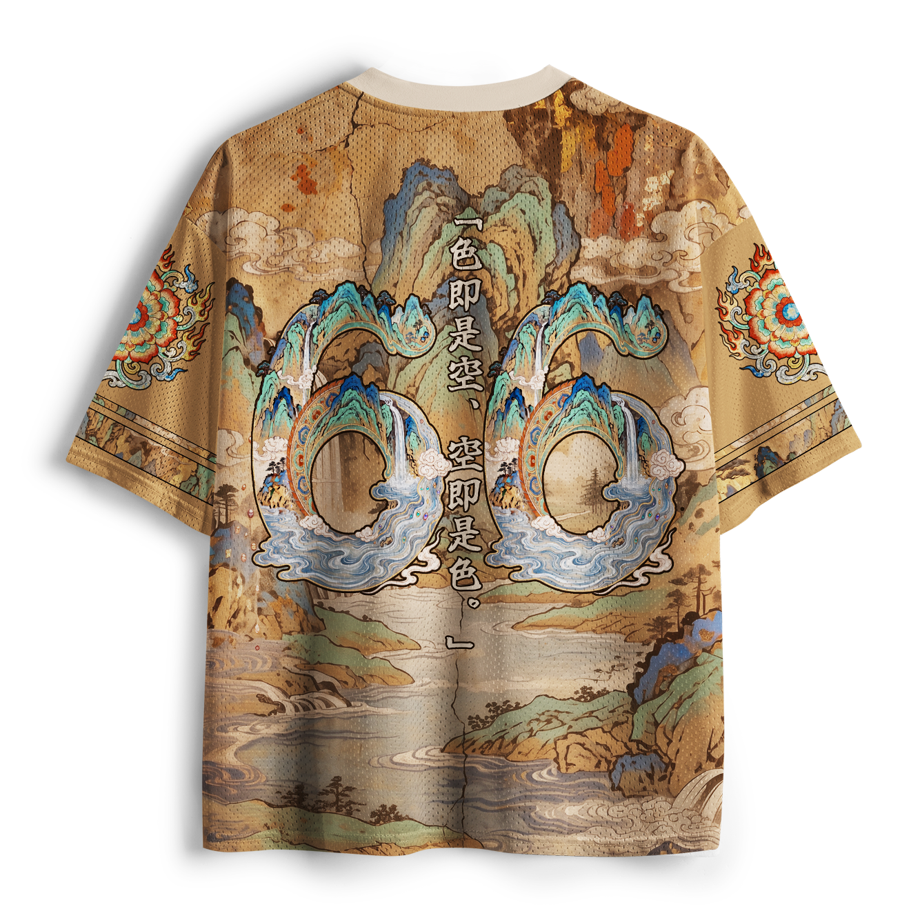 Tokyo-Tiger Heart Sutra Dunhuang Guanyin Mesh Jersey