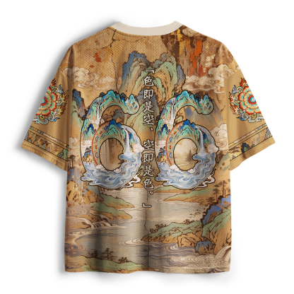 Tokyo-Tiger Heart Sutra Dunhuang Guanyin Mesh Jersey