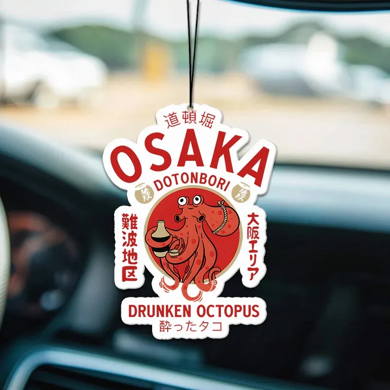 Tokyo-Tiger Drunken Octopus Japan Car Air Freshener
