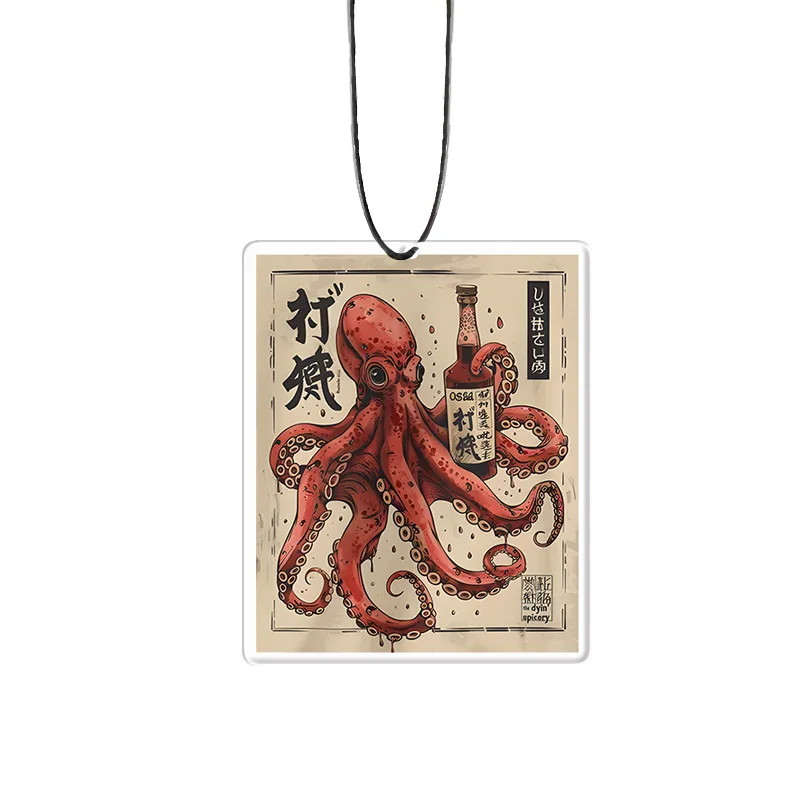 Tokyo-Tiger Osaka Saké Octopus Car Air Freshener