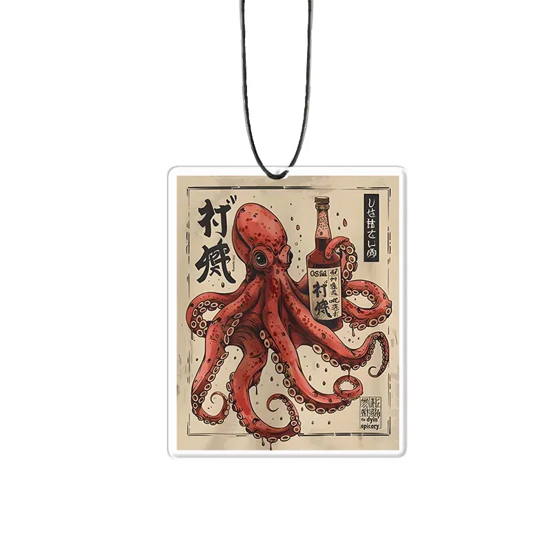 Tokyo-Tiger Osaka Saké Octopus Car Air Freshener