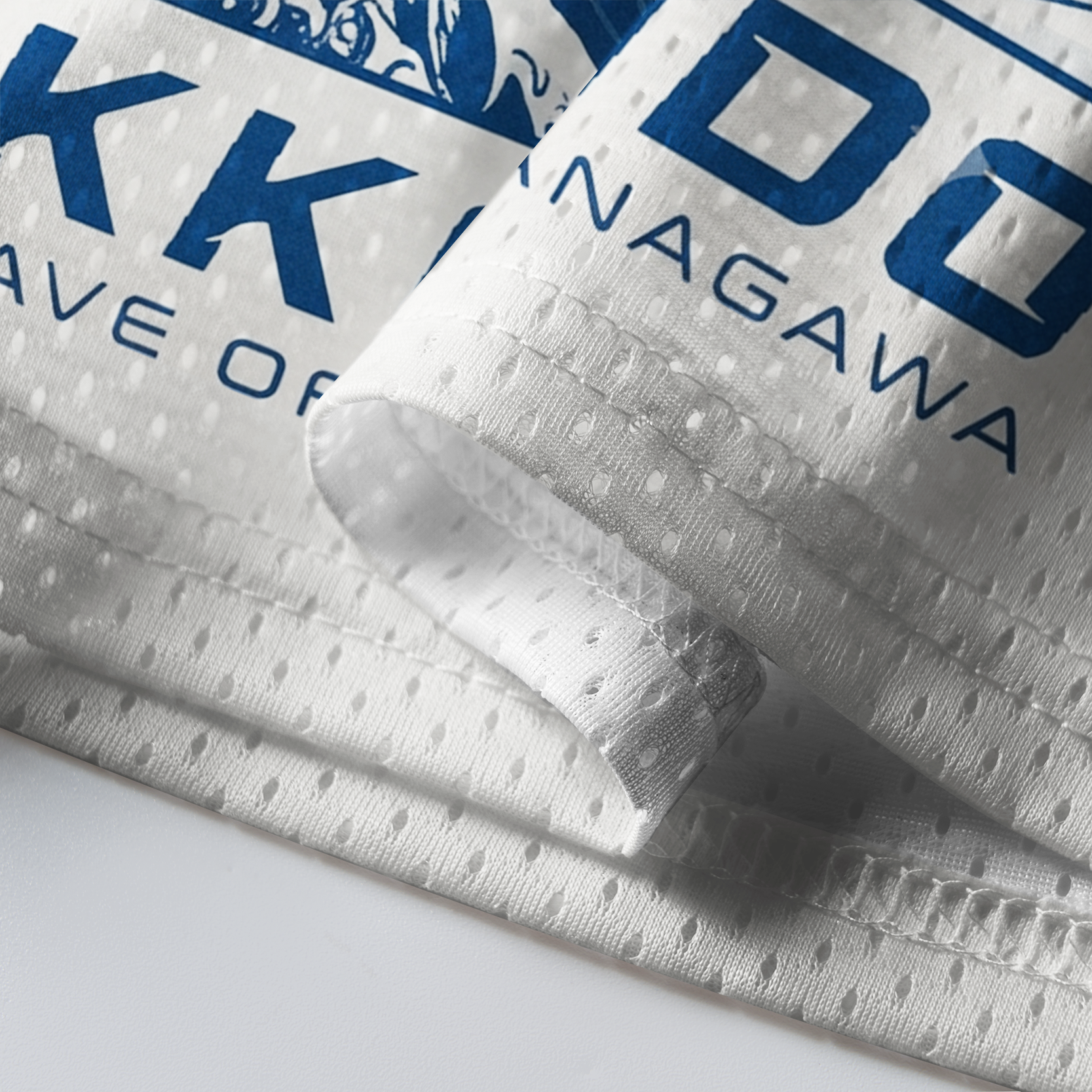Tokyo-Tiger Vintage Ukiyo-e Great Wave Hokkaido Mesh Jersey