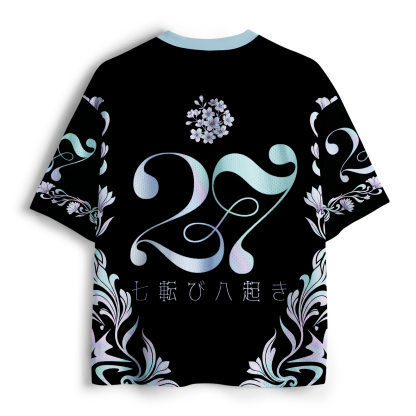 Tokyo-Tiger Never Give Up Sakura Cat Mesh Jersey