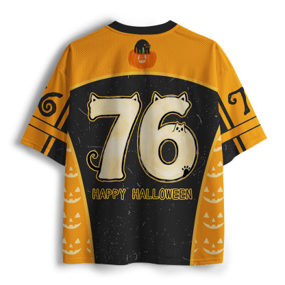 Tokyo-Tiger Halloween Cat Soul Mesh Jersey