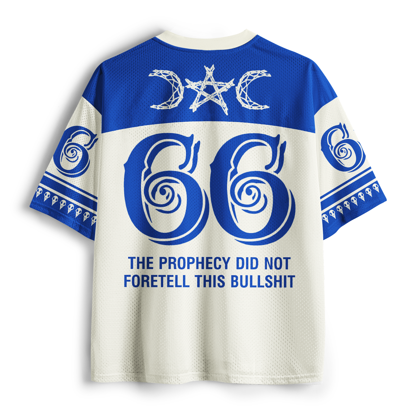 Tokyo-Tiger Sarcastic Prophecy Crow Witch Mesh Jersey