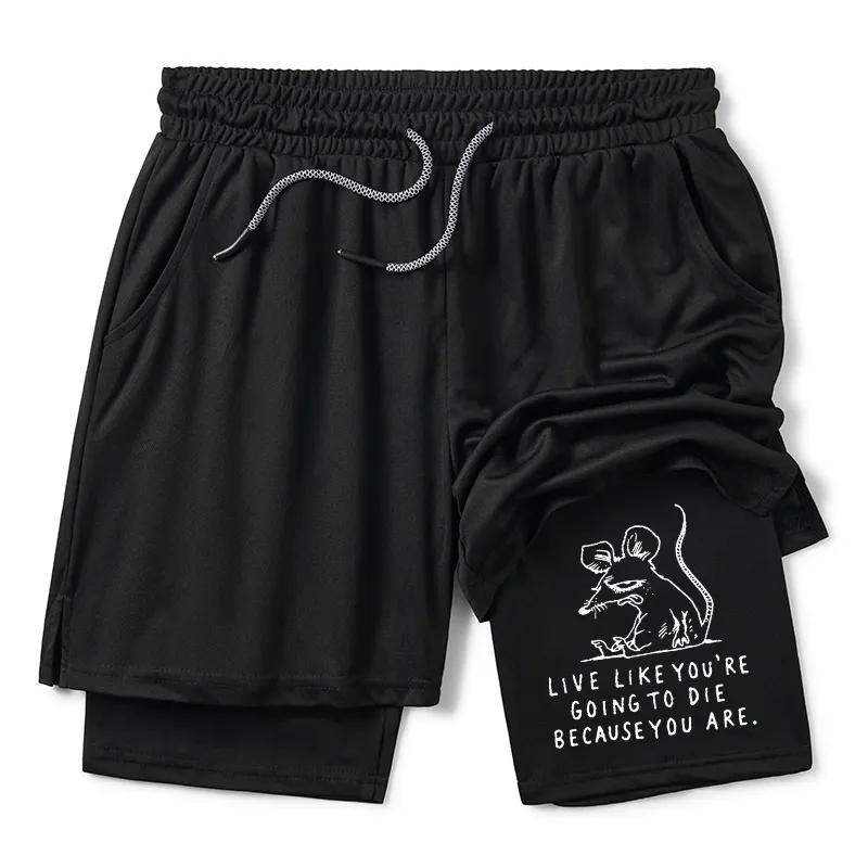 Tokyo-Tiger Funny Meme Sarcastic Rat Life Truth Training Shorts Sale