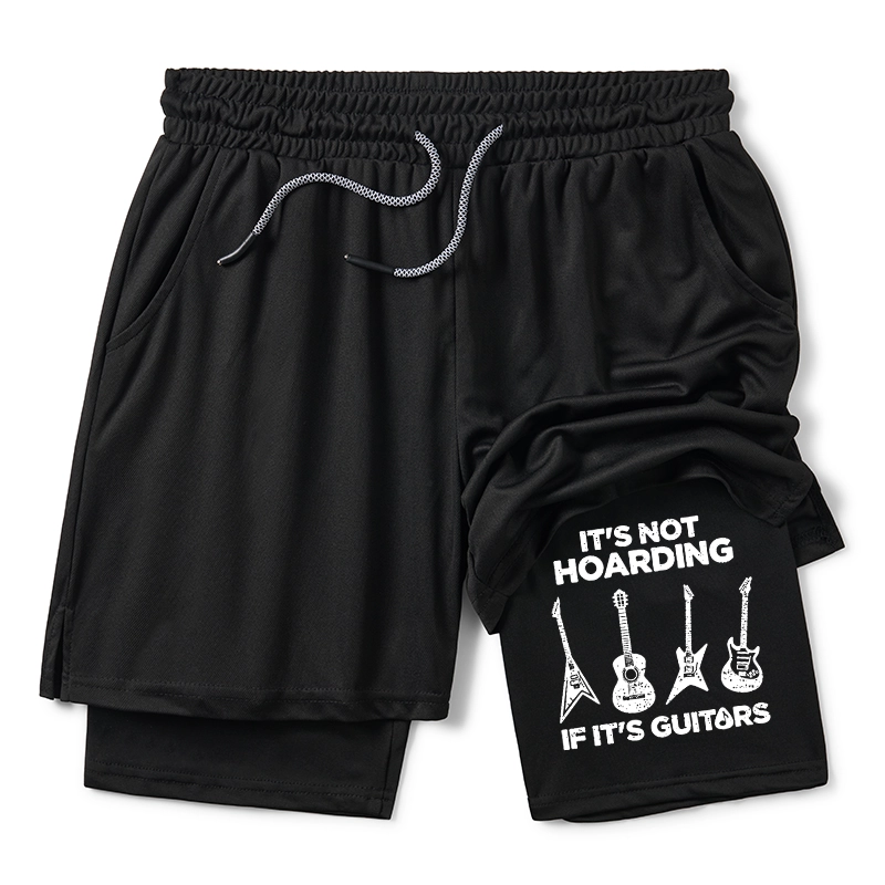 Tokyo-Tiger Music Lover Guitar Hoarding Joke Training Shorts