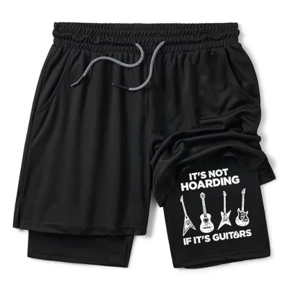 Tokyo-Tiger Music Lover Guitar Hoarding Joke Training Shorts