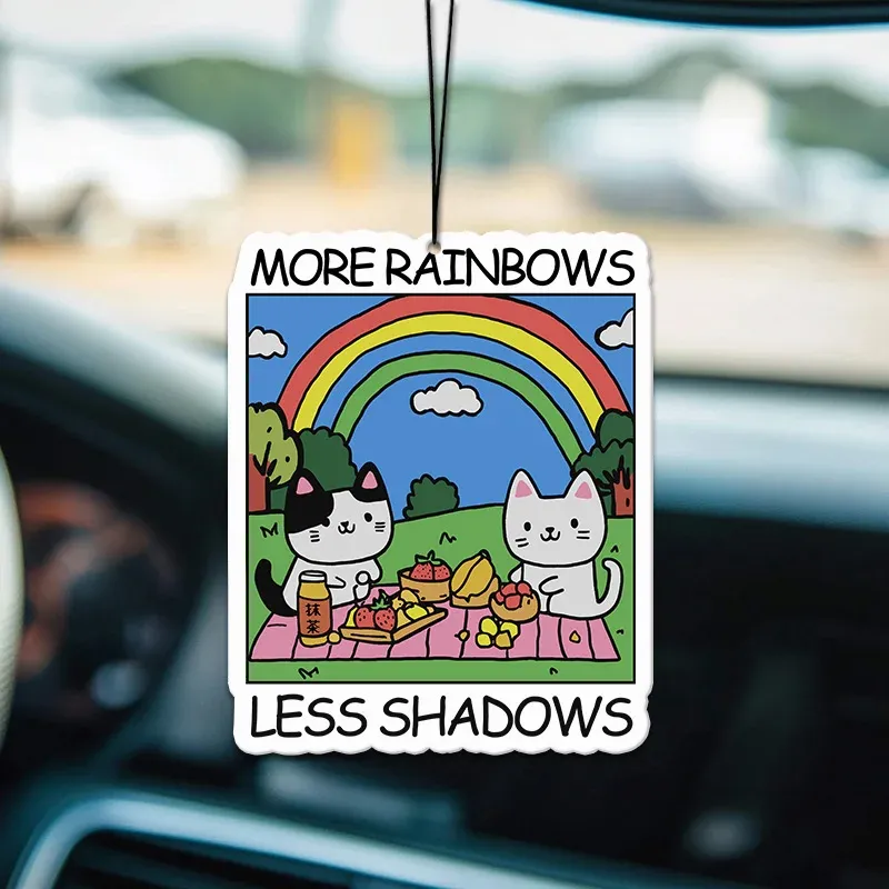 Tokyo-Tiger More Rainbows Less Shadows Car Air Freshener