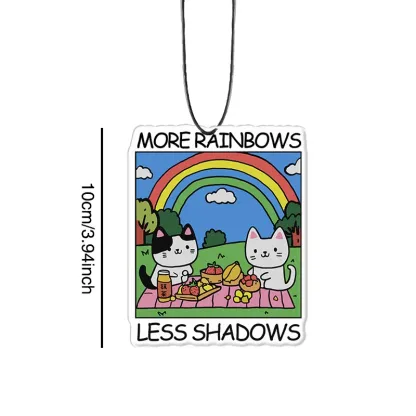 Tokyo-Tiger More Rainbows Less Shadows Car Air Freshener