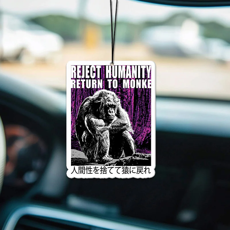 Tokyo-Tiger Reject Humanity Return To Monkey Japan Car Air Freshener