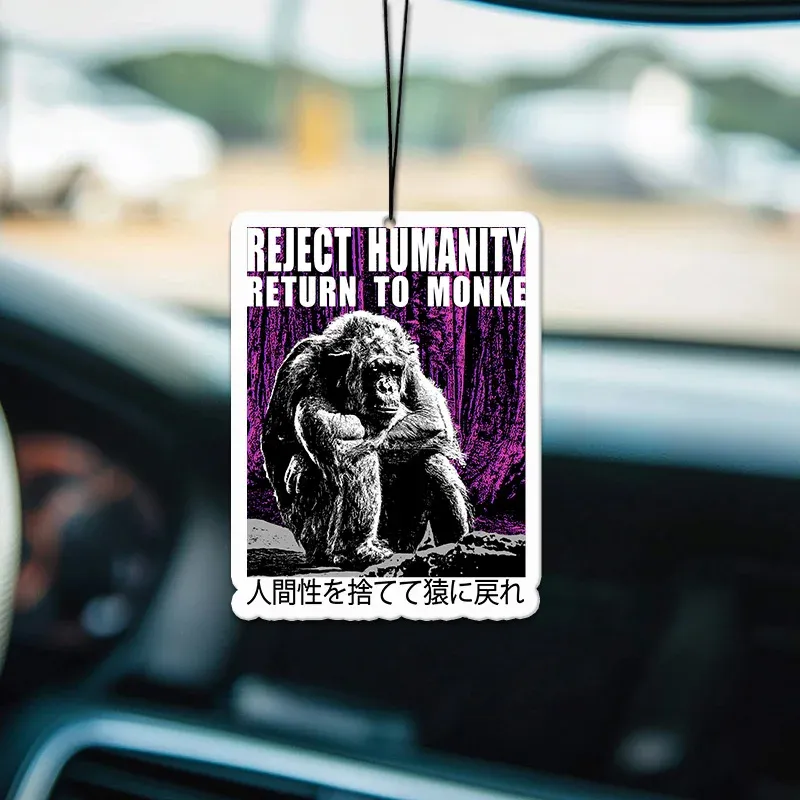 Tokyo-Tiger Reject Humanity Return To Monkey Japan Car Air Freshener