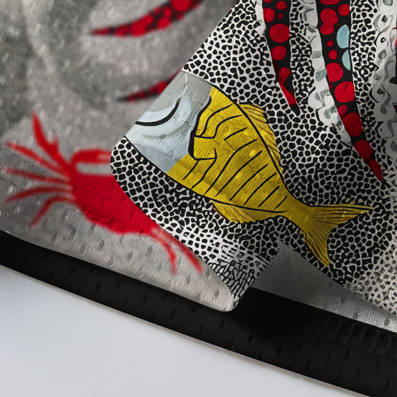 Tokyo-Tiger The Octopus Conquers The World With Its Tentacles Mesh Jersey