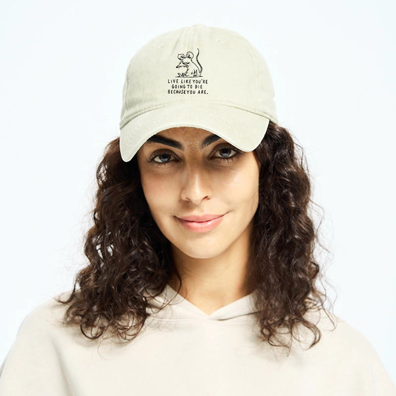 Tokyo-Tiger Funny Meme Sarcastic Rat Life Truth Washed Cap