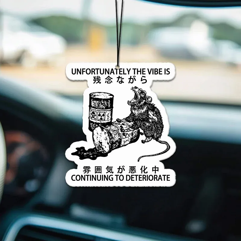 Tokyo-Tiger The Vibe Is Continuing To Deteriorate Car Air Freshener