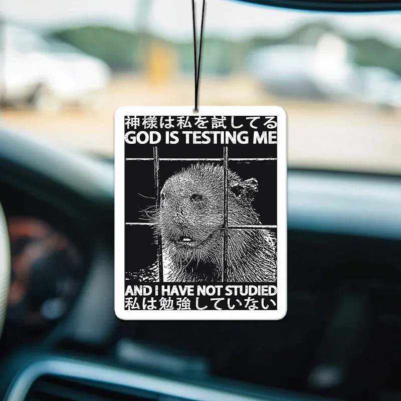 Tokyo-Tiger God Is Testing Me Car Air Freshener