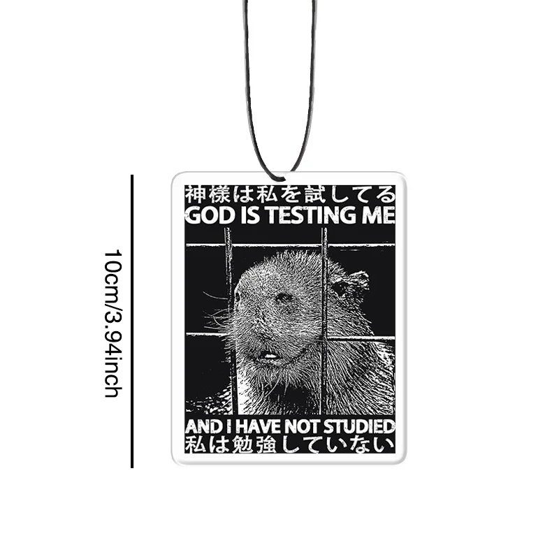 Tokyo-Tiger God Is Testing Me Car Air Freshener